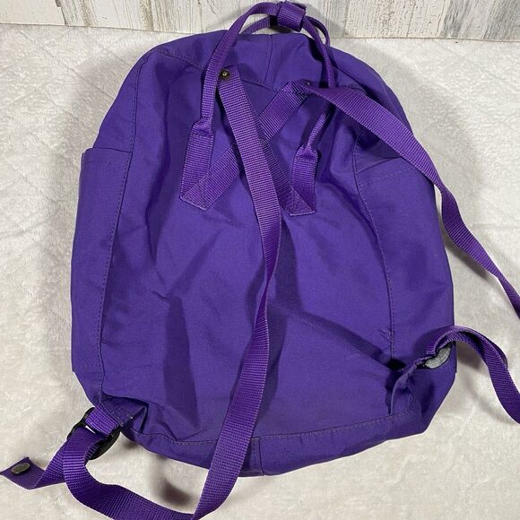 FJALLRAVEN Kanken Backpack Purple Bag 15" 23510 Hiking Outdoors GorpCore Logo - Picture 4 of 12